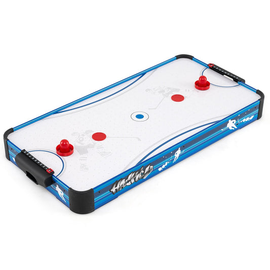 Tabletop Air Hockey Table 108CM Indoor Air Hockey Arcade Table-Blue